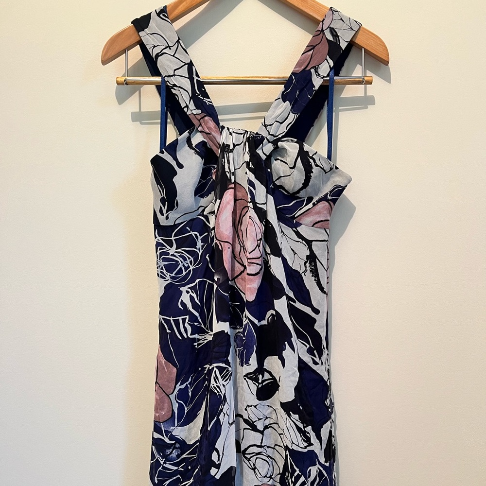 Diane von Furstenberg floral dress